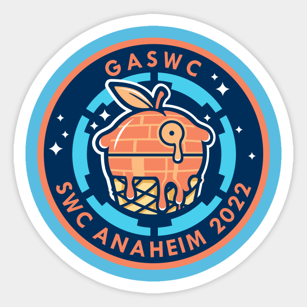 GASWC SWC Anaheim 2022 Ice Cream Sticker by GASWC